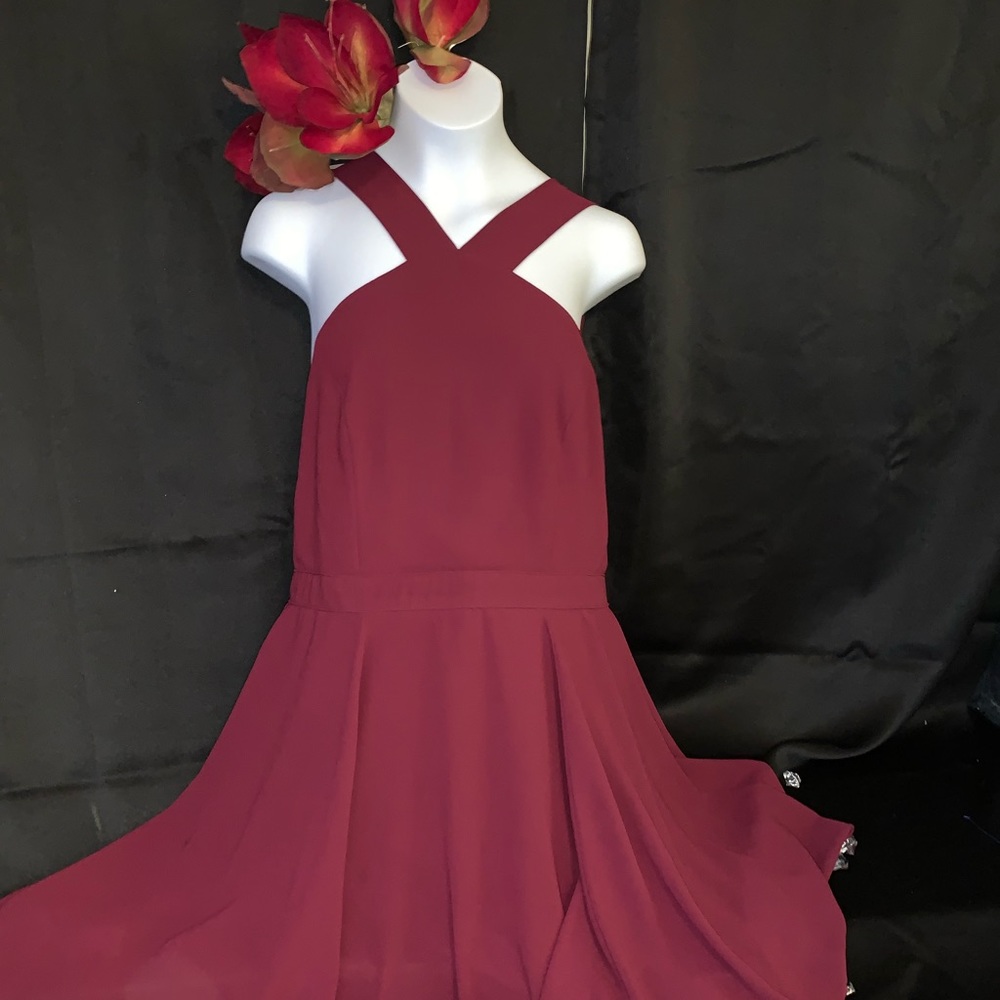 Lulus Burgundy dress